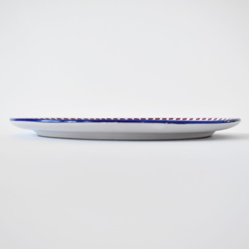 Piatto per torta di pesce/tagliere per formaggi Blu