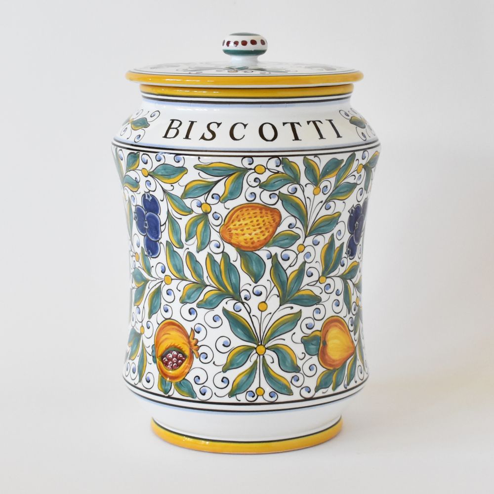 Frutta e Foglie Biscottiera grande al mirtillo