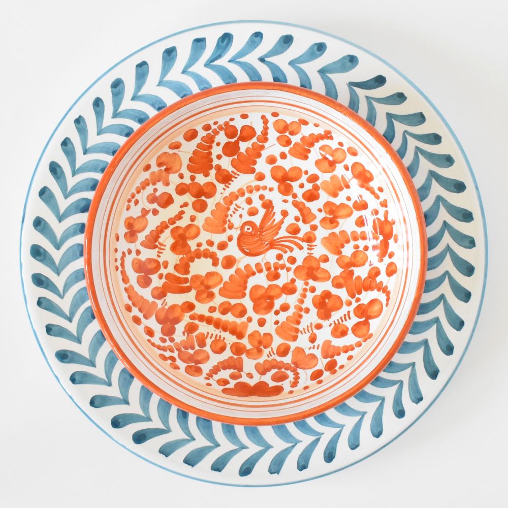 Ciotola Arabesco Orange - 8