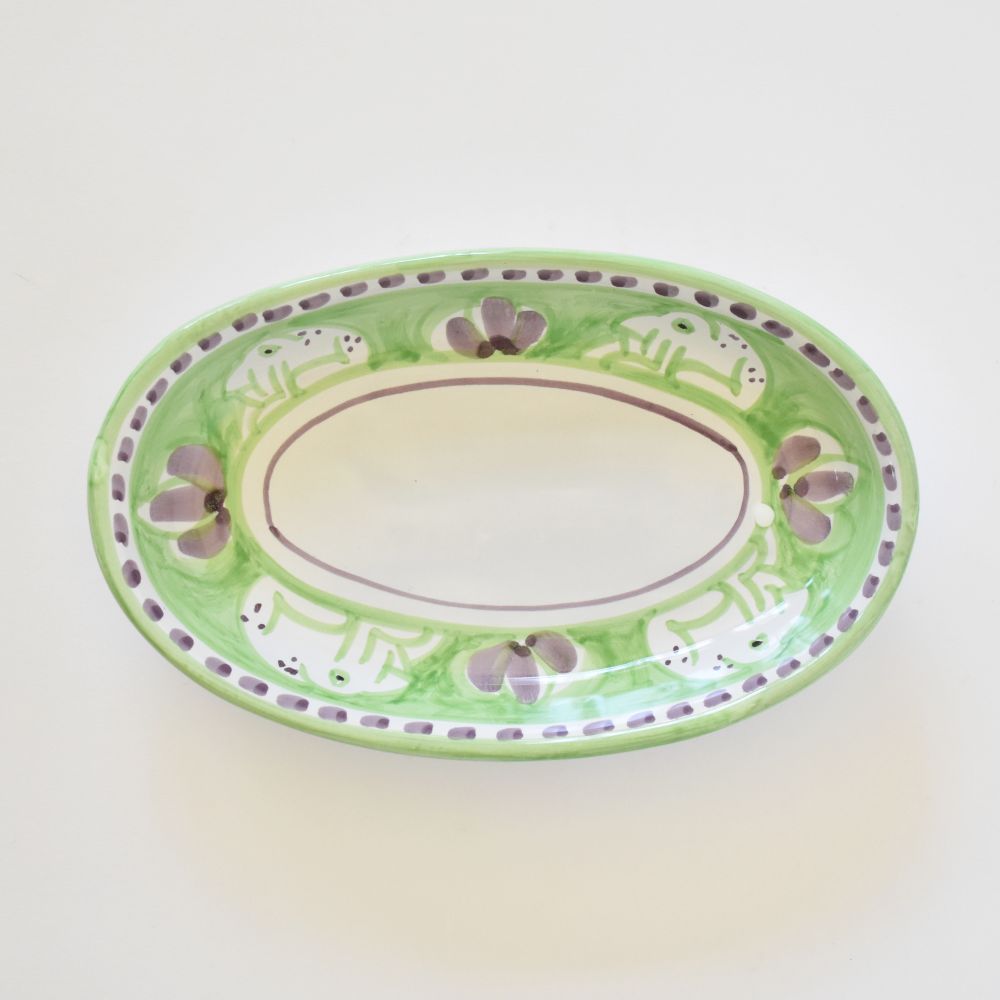Piatto ovale medio Frog