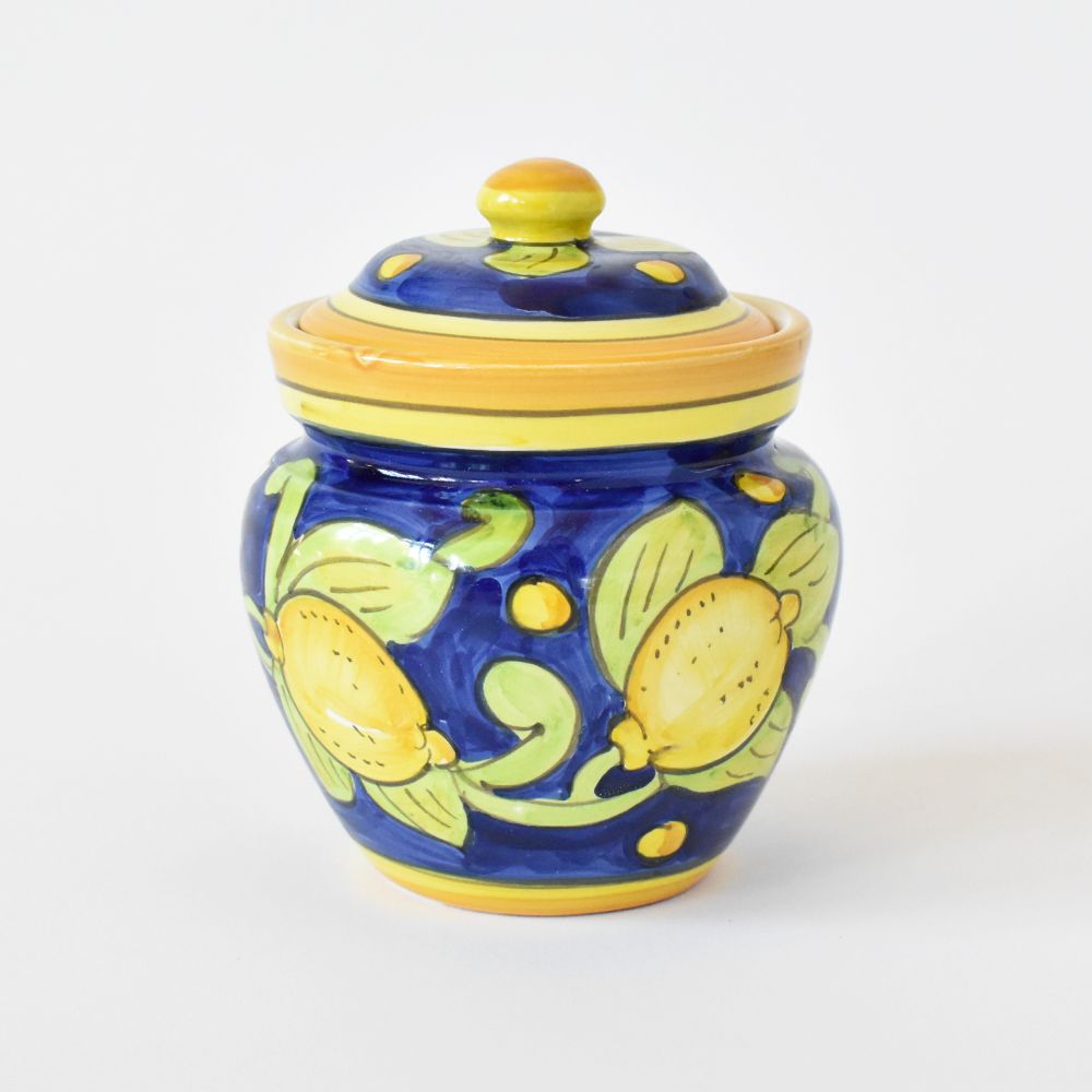 Barattolo di sale Limoni Blu