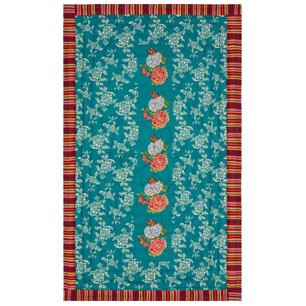 Trapunta junior Lisa Corti Kandem Queen Green, copridivano 110x180 cm