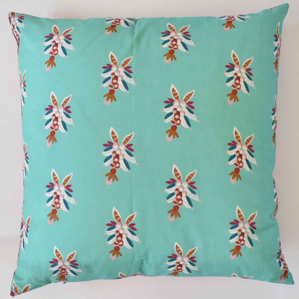 Cuscino Lisa Corti Swiss Geranium Euro 60x60cm