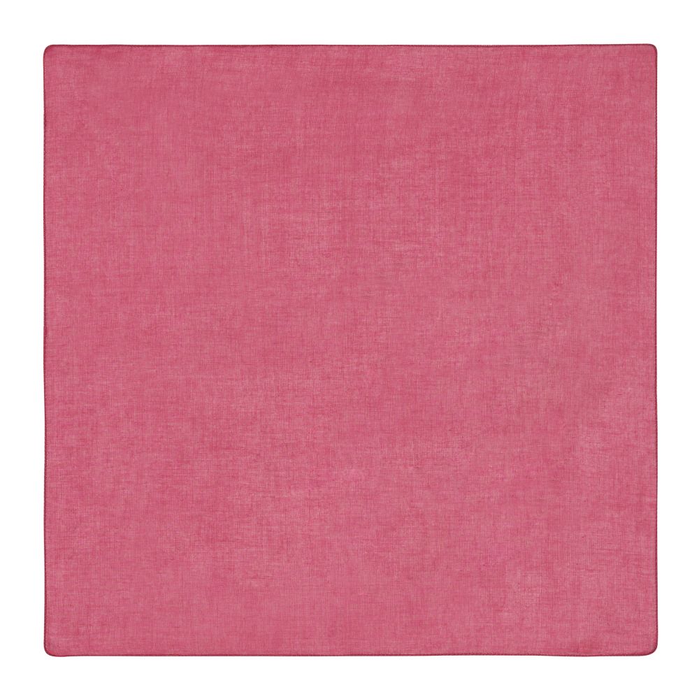 Lisa Corti Old Pink set di 6 tovaglioli in organza di cotone