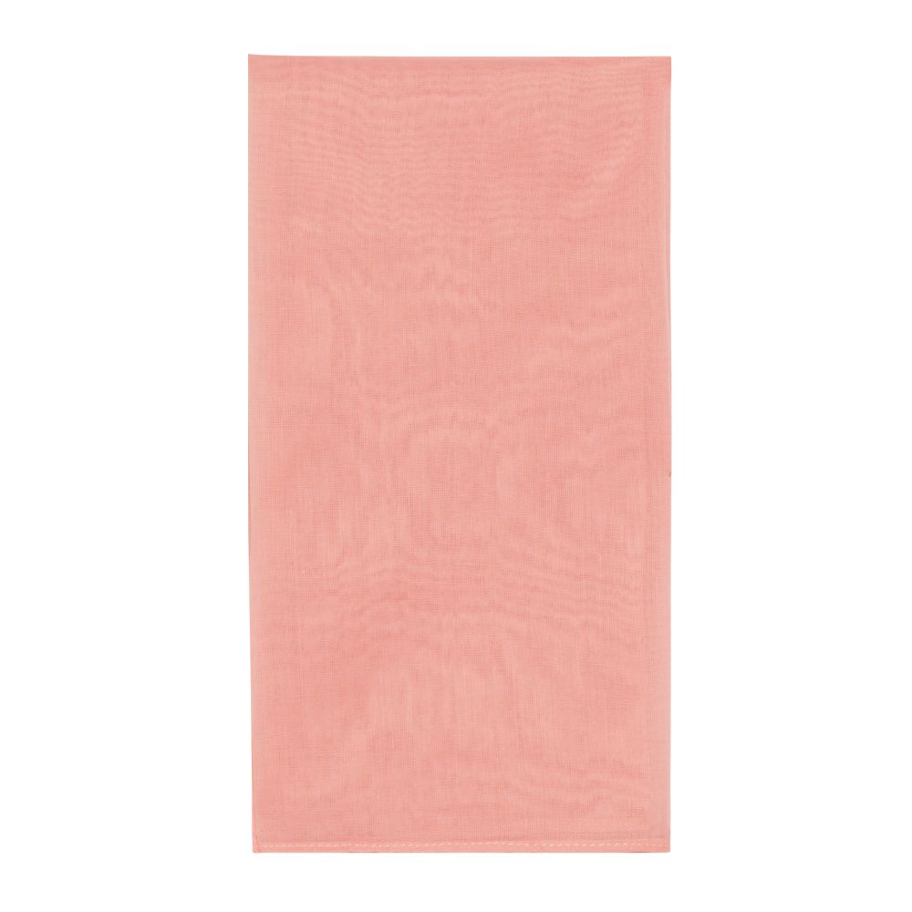 Lisa Corti Tovaglioli in organza di cotone color pesca, set da 6