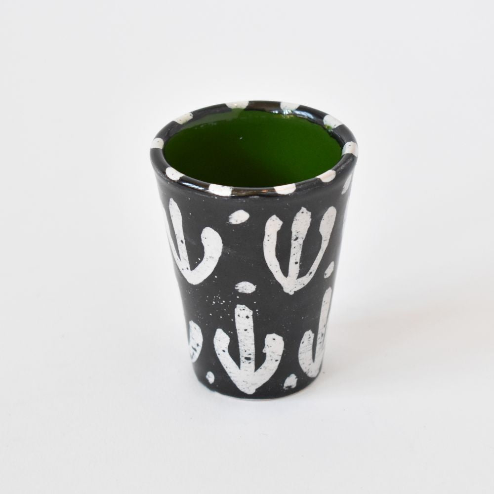 Bicchierino da shot per limoncello classico Marino Moretti Verde Scuro, Nero e Bianco
