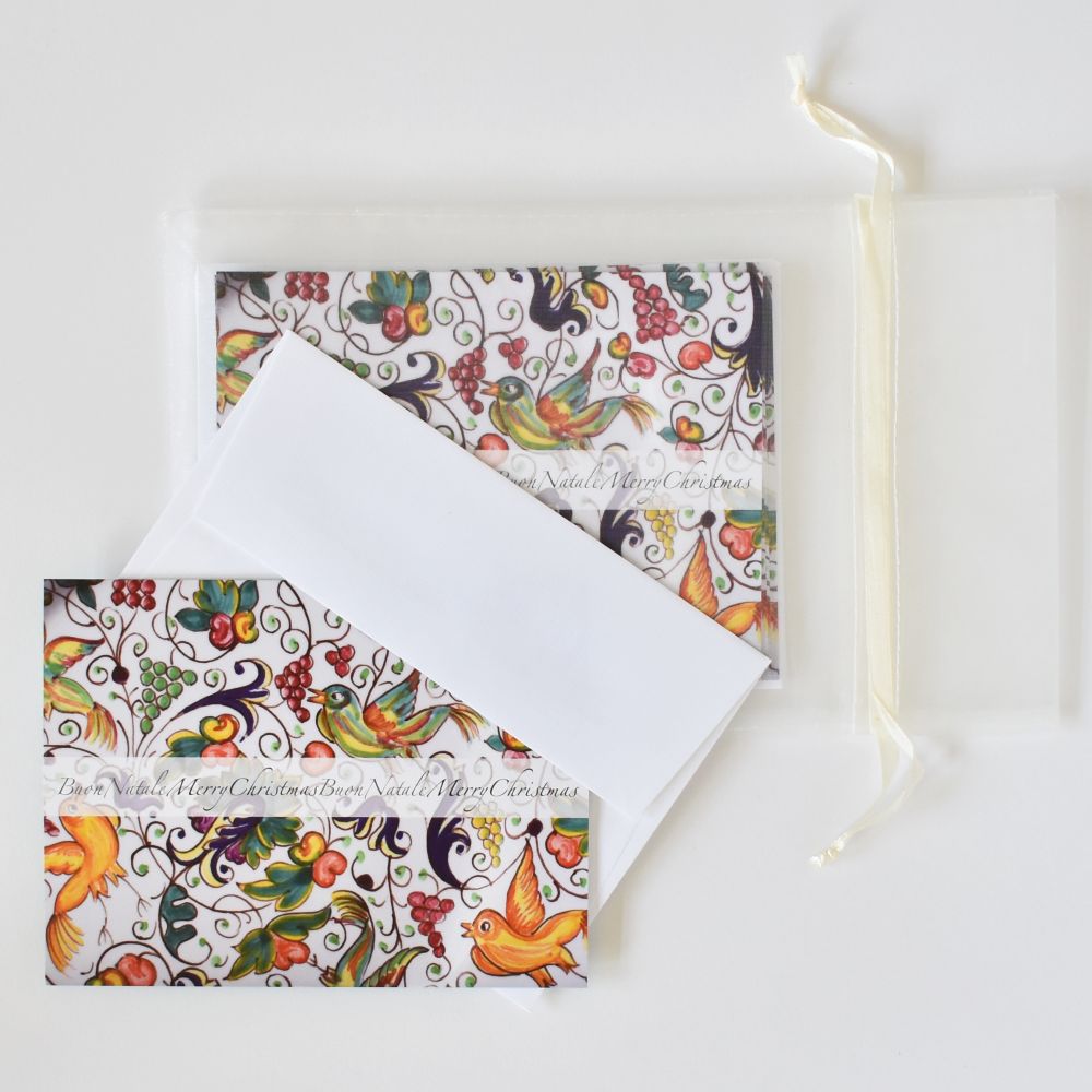 Bellezza Home Set di 6 biglietti di auguri natalizi