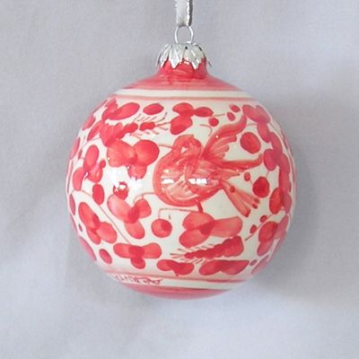 Ornamento rosso Arabesco