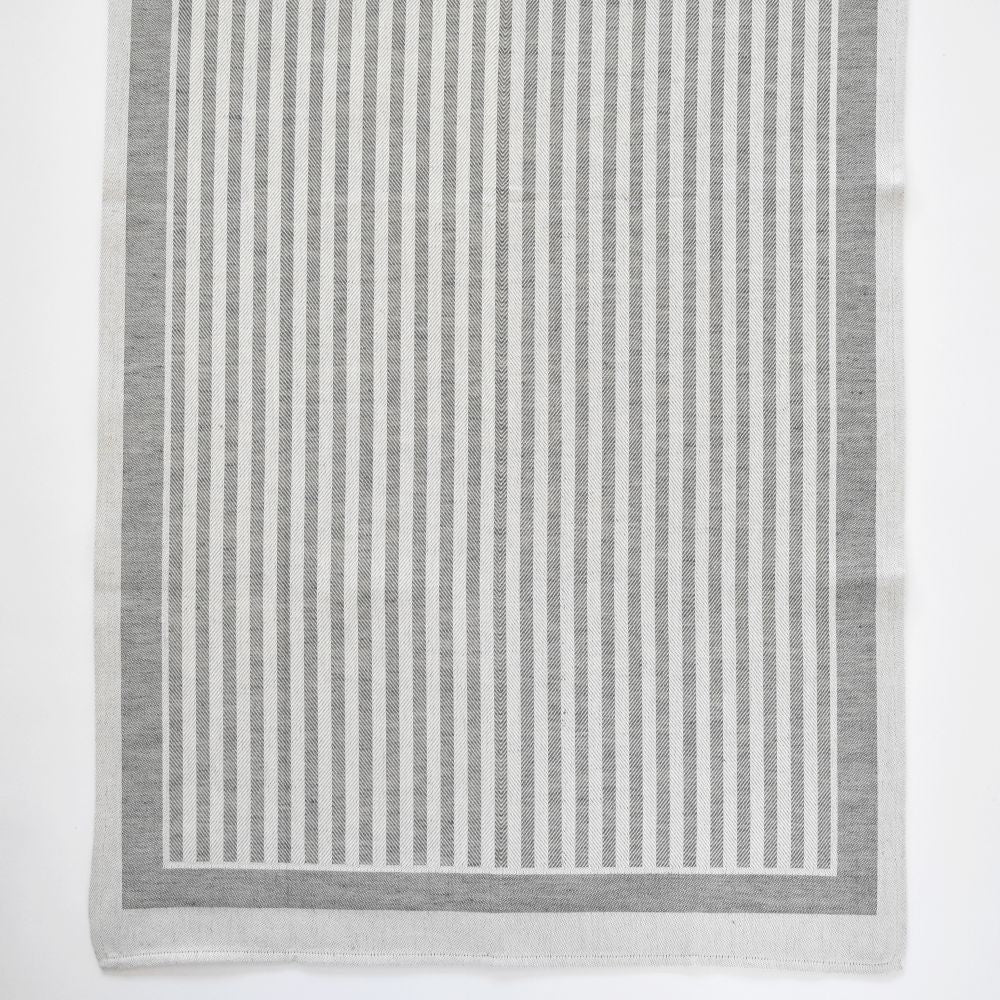 Tessitura Pardi Asciugapiatti Iris Stripe Antracite