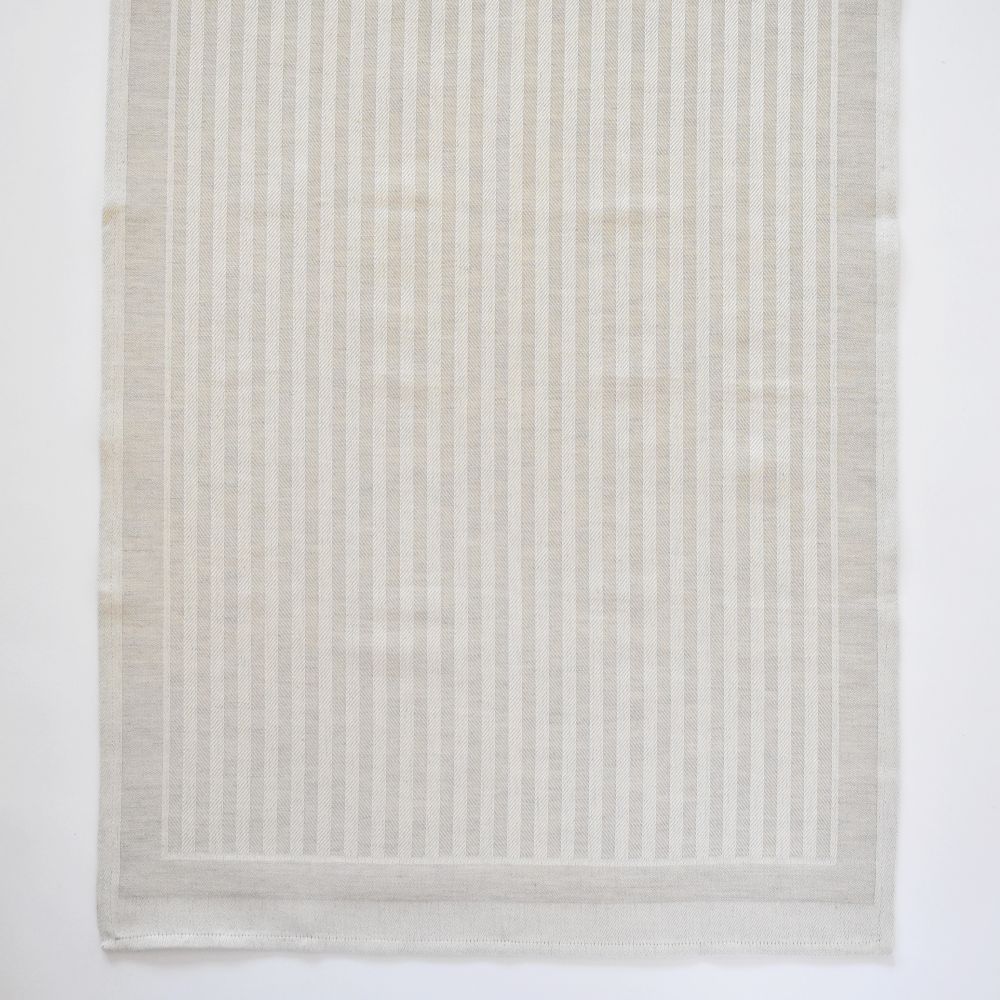 Tessitura Pardi Asciugapiatti Iris Stripe Grigio