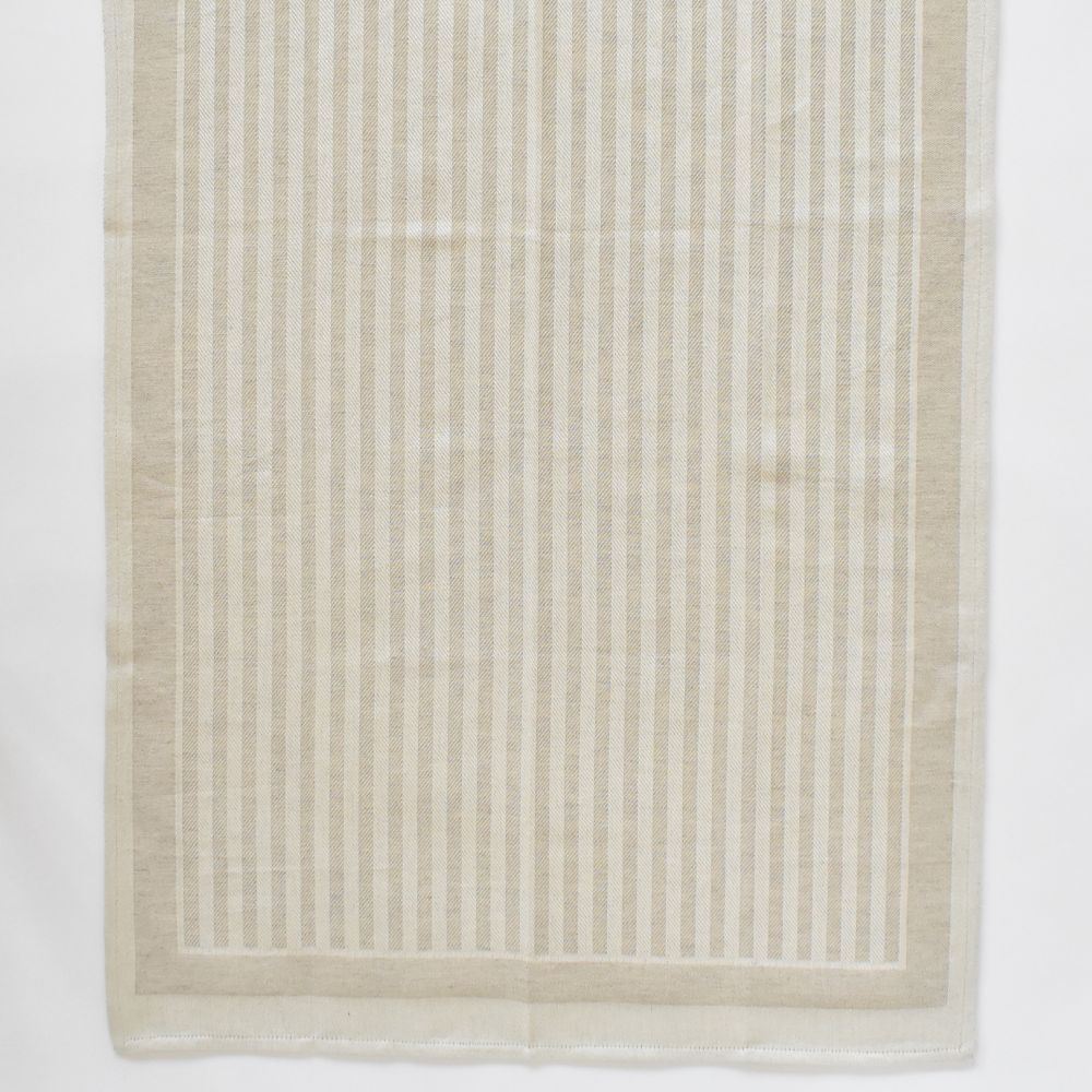 Tessitura Pardi Iris Stripe Asciugapiatti naturale