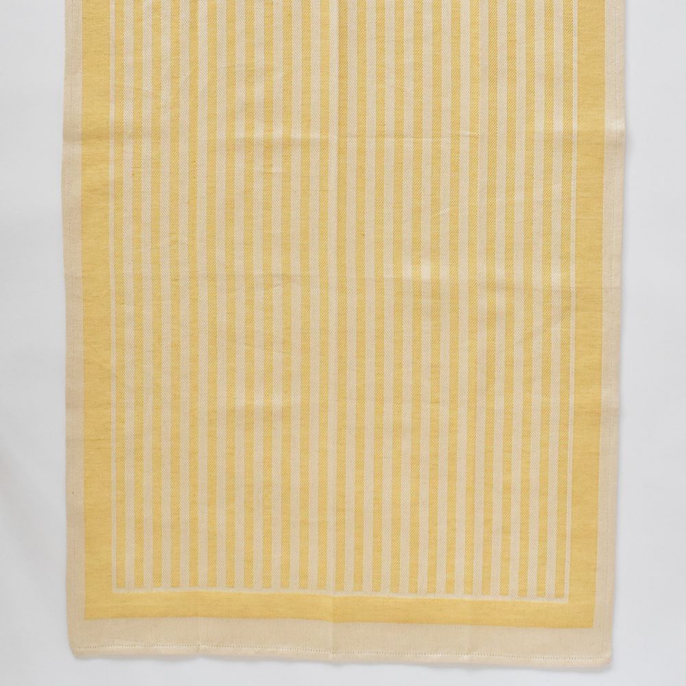 Tessitura Pardi Asciugapiatti Iris Stripe Giallo