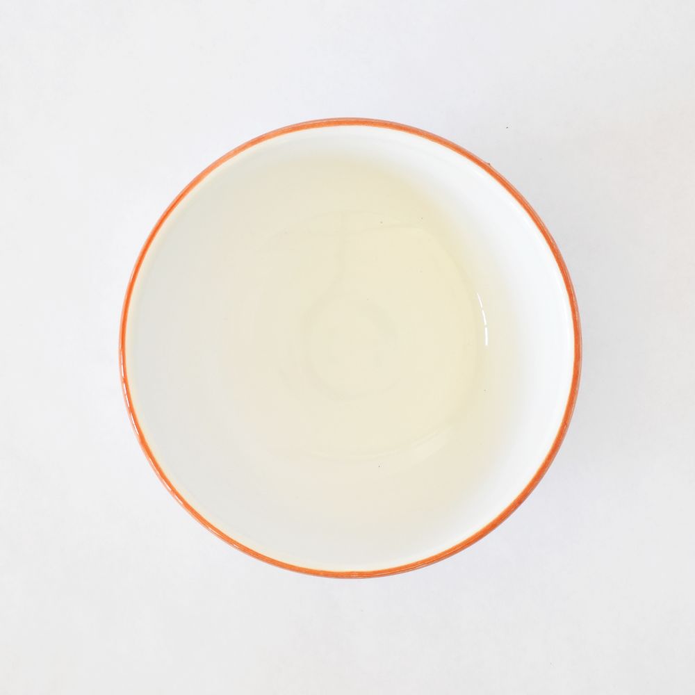 Semplice Piume Ciotola per cereali all'arancia
