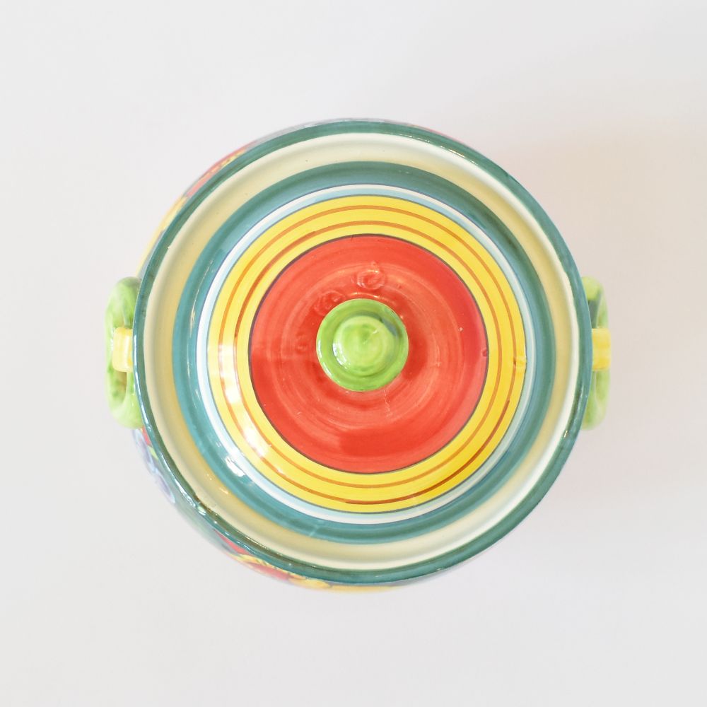 Vaso rosso Pompei 30cm