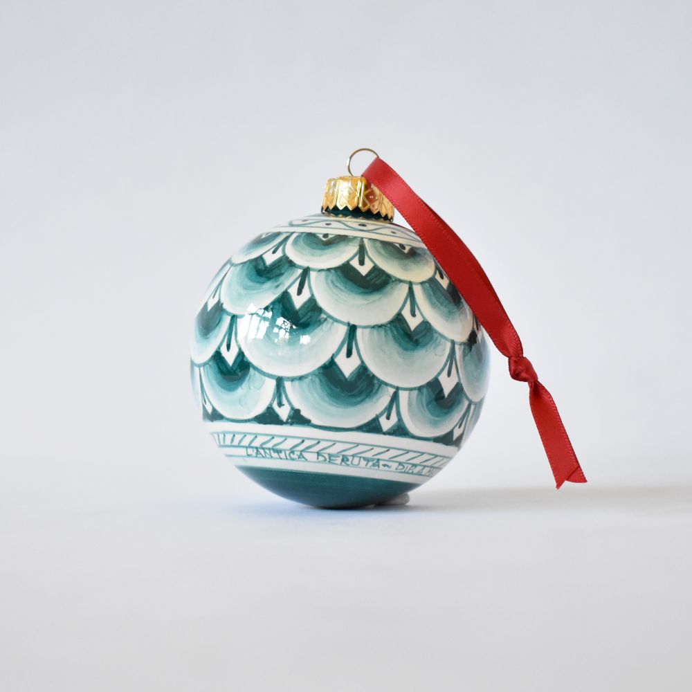 Ornamento Squame Verde