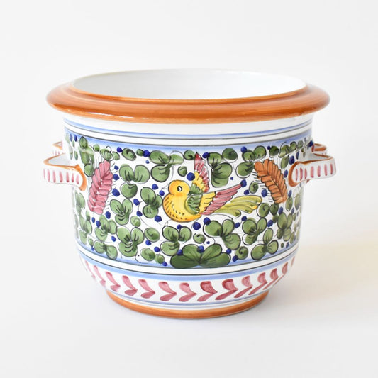 Arabesco Contornato piccolo vaso con manici