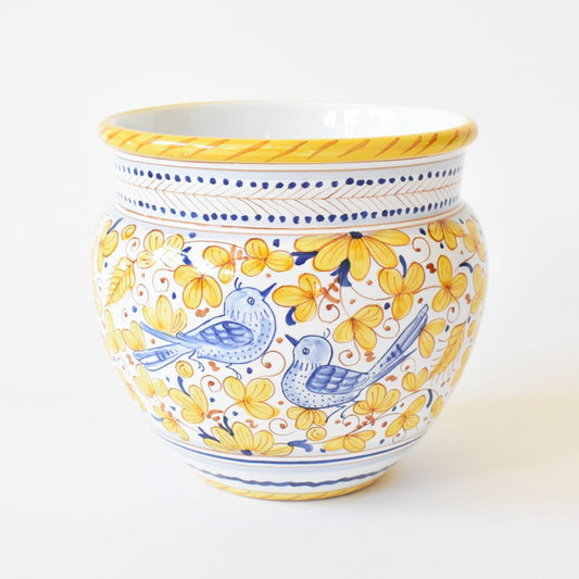 Arabesco Giallo piccolo vaso