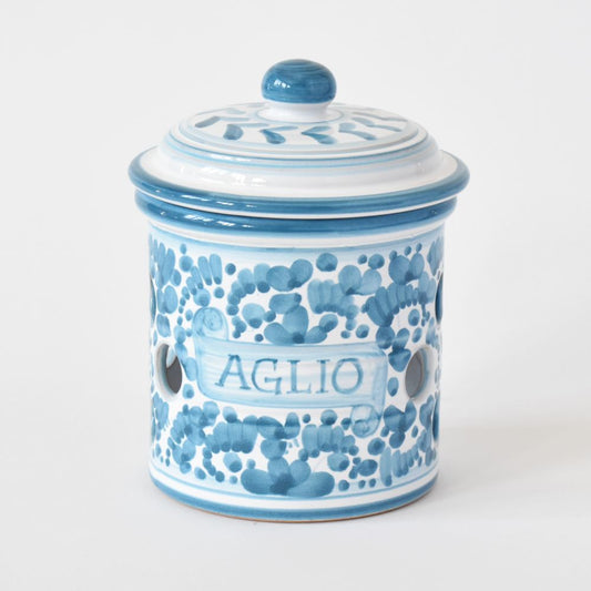 Barattolo per aglio Arabesco Turquoise