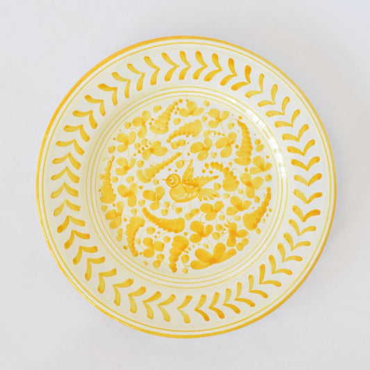 Piatto da insalata Arabesco Yellow