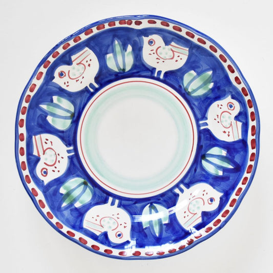 Piatto da portata Blu Chicken - 10 1/4''