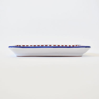 Vassoio di pollo blu