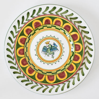 Semplice Frecce Piatto piano Verde