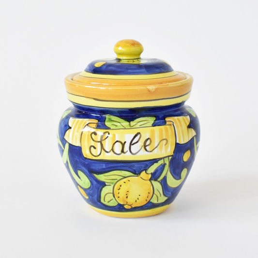 Barattolo di sale Limoni Blu