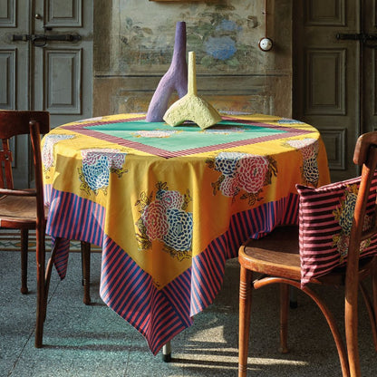 Cuscino decorativo Lisa Corti Corolla Gold Veronese 30x40cm