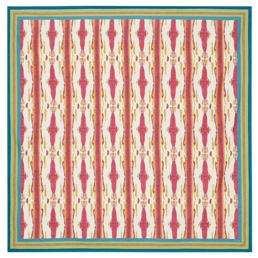 Lisa Corti Flame Aubergine Gold tovaglia quadrata 180x180cm