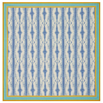 Lisa Corti Flame Blue Pervinch tovaglia quadrata 180x180cm