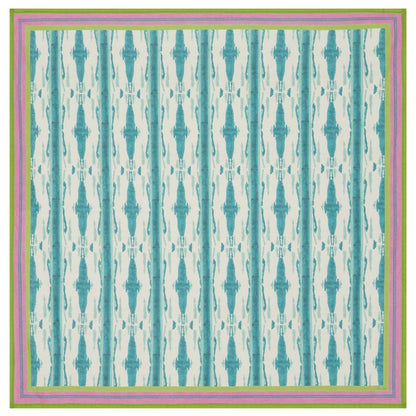 Lisa Corti Flame Peacock Veronese tovaglia quadrata 180x180cm