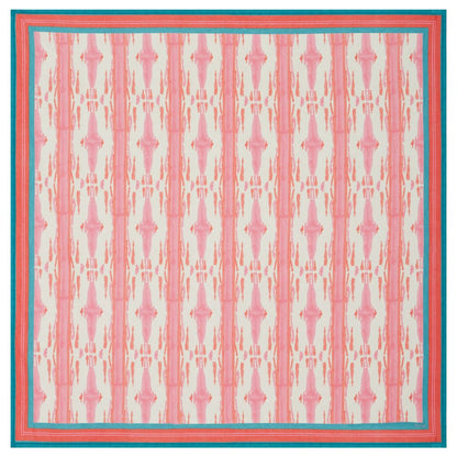 Tovaglia quadrata Lisa Corti Flame Pink Lacquer Red 180x180cm