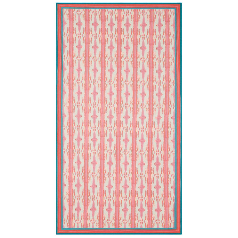 Lisa Corti Flame Pink Lacquer Red tovaglia da pranzo 180x350cm