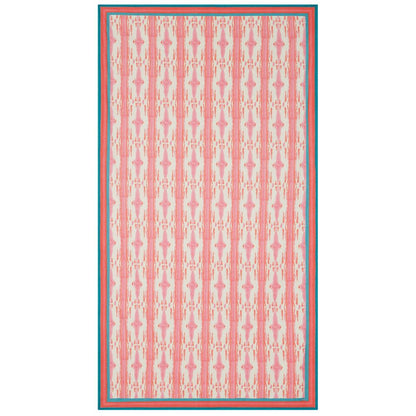 Lisa Corti Flame Pink Lacquer Red tovaglia da pranzo 180x350cm