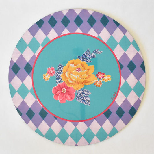 Lisa Corti Losanga Veronese tovaglietta rotonda con retro in sughero - 34 cm
