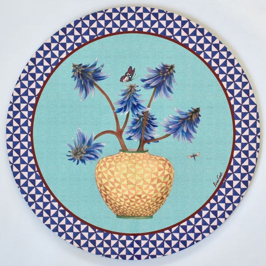 Tovaglietta in sughero Veronese di Lisa Corti Pottery - rotonda 39 cm