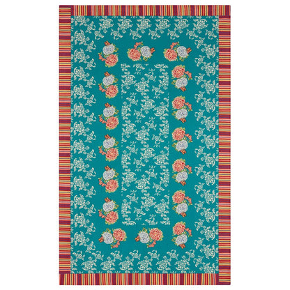Tovaglia rettangolare Lisa Corti Kandem Queen Green 140x240cm
