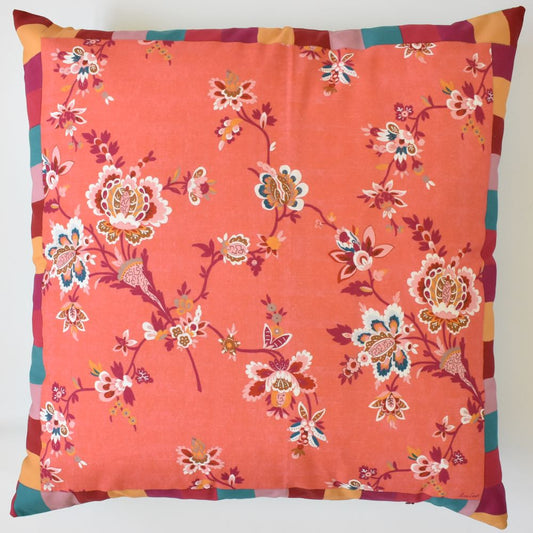 Cuscino Lisa Corti Swiss Geranium Euro 60x60cm