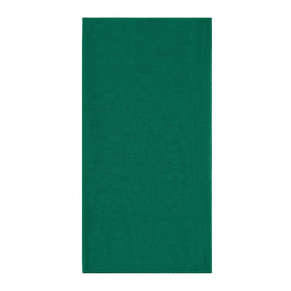Lisa Corti, set di 6 tovaglioli in organza di cotone verde bottiglia