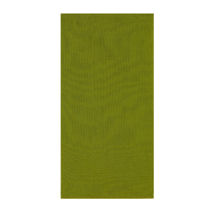 Lisa Corti Leaves Green tovaglioli in organza di cotone set da 6
