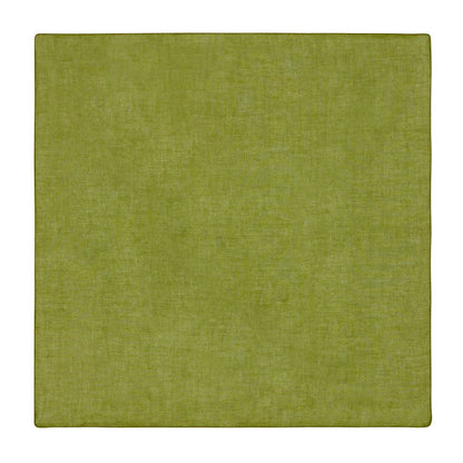 Lisa Corti Leaves Green tovaglioli in organza di cotone set da 6