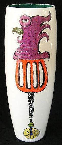 Marino Moretti Trio Figure Stravaganti vaso grande