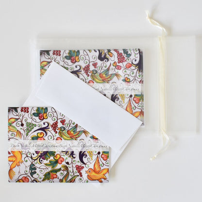 Bellezza Home Set di 6 biglietti di auguri natalizi