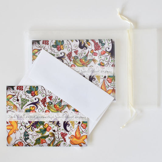 Bellezza Home Set di 6 biglietti di auguri natalizi