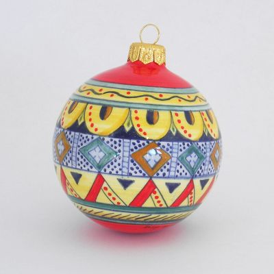 Ornamento Rombi Natale