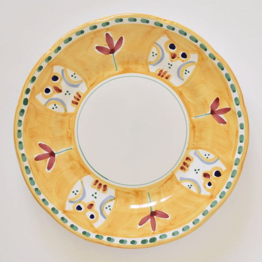 Piatto piano a forma di gufo - 10 1/4''