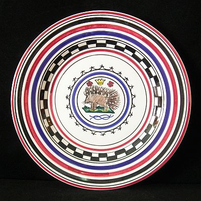 Piatto Insalata Palio Di Siena Porcospino