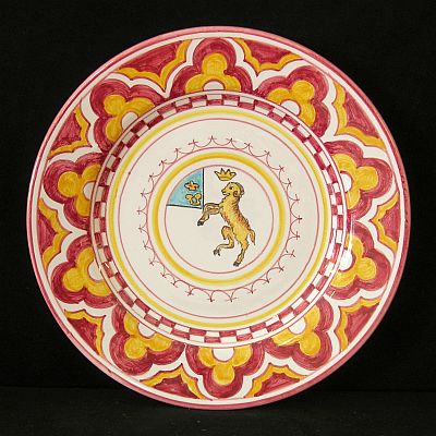 Piatto insalata Palio di Siena Ram