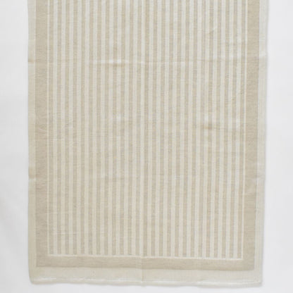 Tessitura Pardi Iris Stripe Asciugapiatti naturale