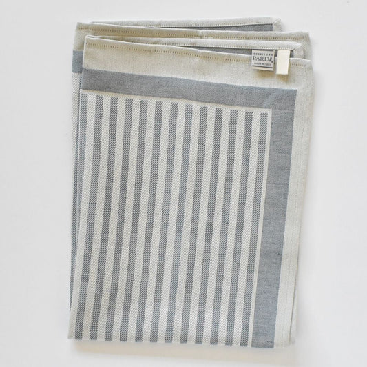 Tessitura Pardi Asciugapiatti Iris Stripe Navy